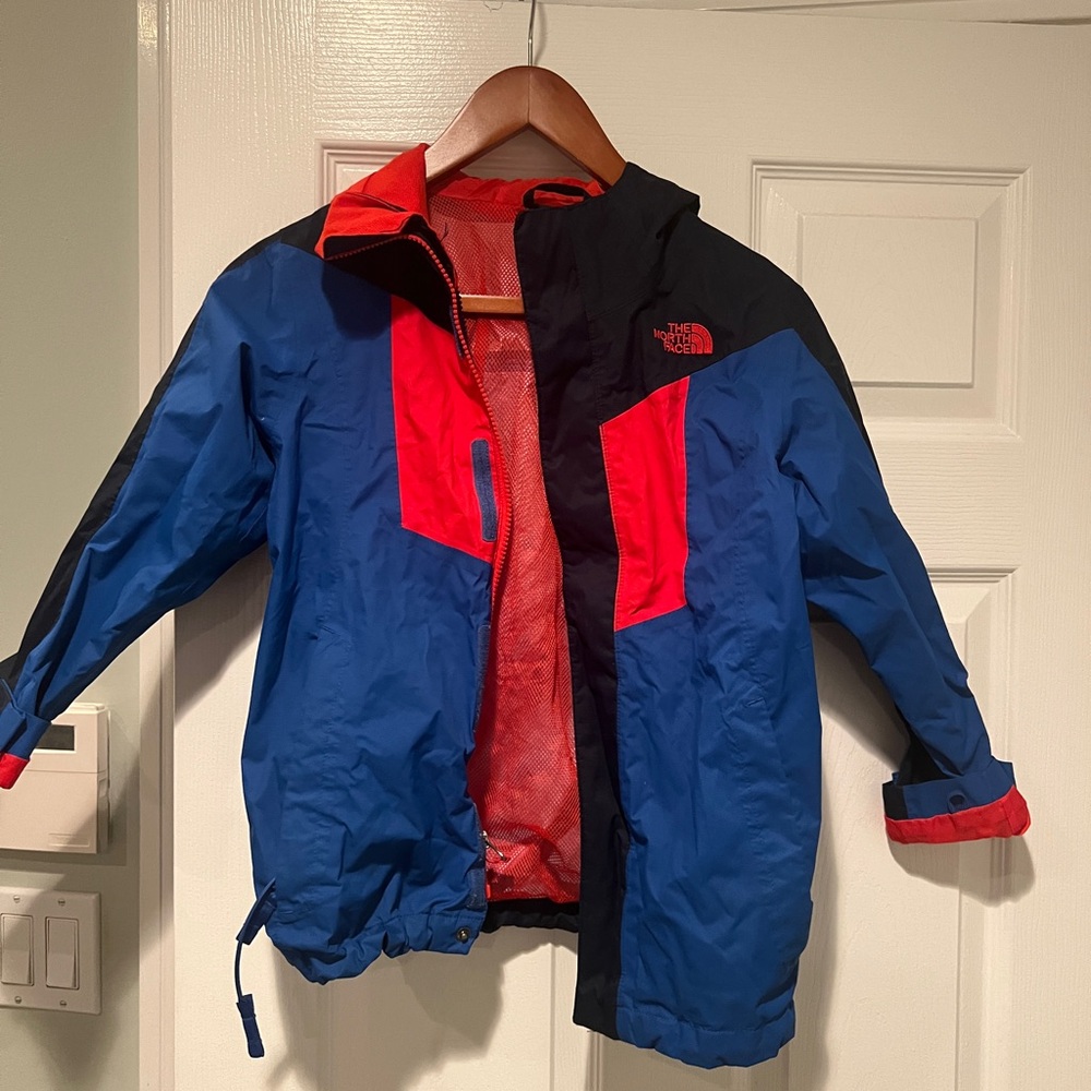 The North Face Youth  Blue and Red Jacket Small 7/8